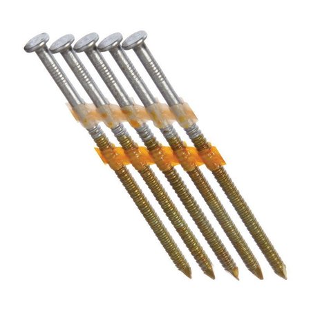 GRIP-RITE Collated Framing Nail, 2-3/8 in L, 12 ga, Bright, Round Head, 21 Degrees GR08RL